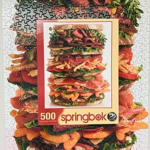Springbok 500 piece “Snack Stack” jigsaw puzzle